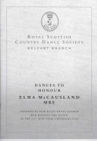 Dances to Honour Elma McCausland MBE Incl CD